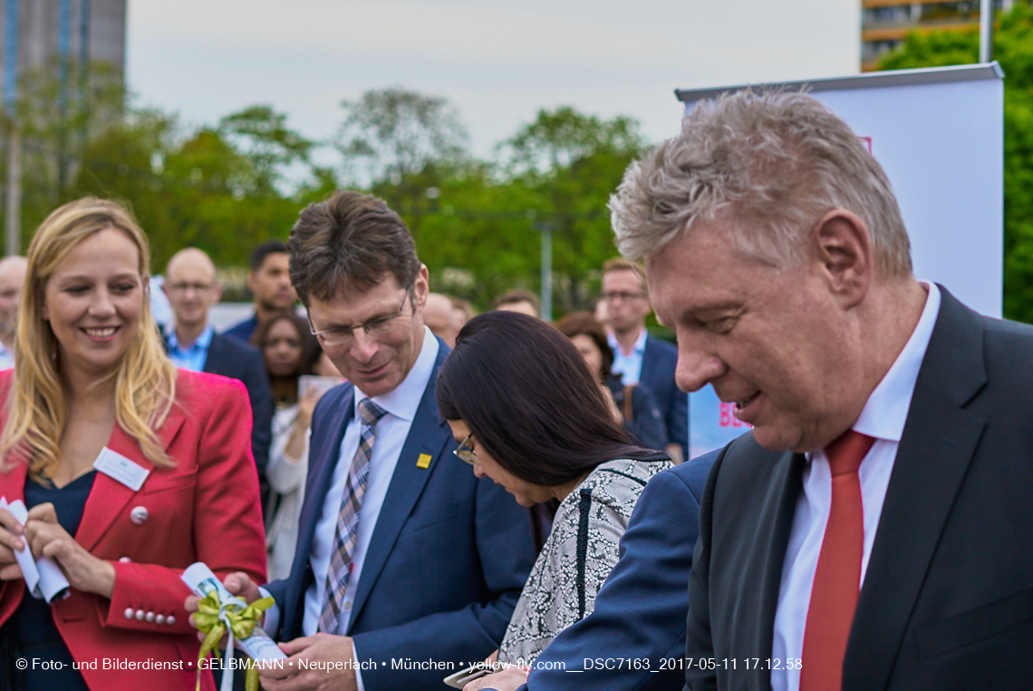 11. Mai 2017 - Grundsteinlegung für die LOGE und dem Kulturquadrat in Neuperlach